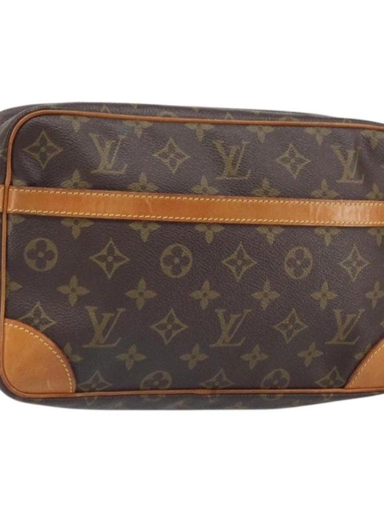 Louis Vuitton Monogram Compiegne 28 Clutch Bag M51845 Lv Auth Hk3465